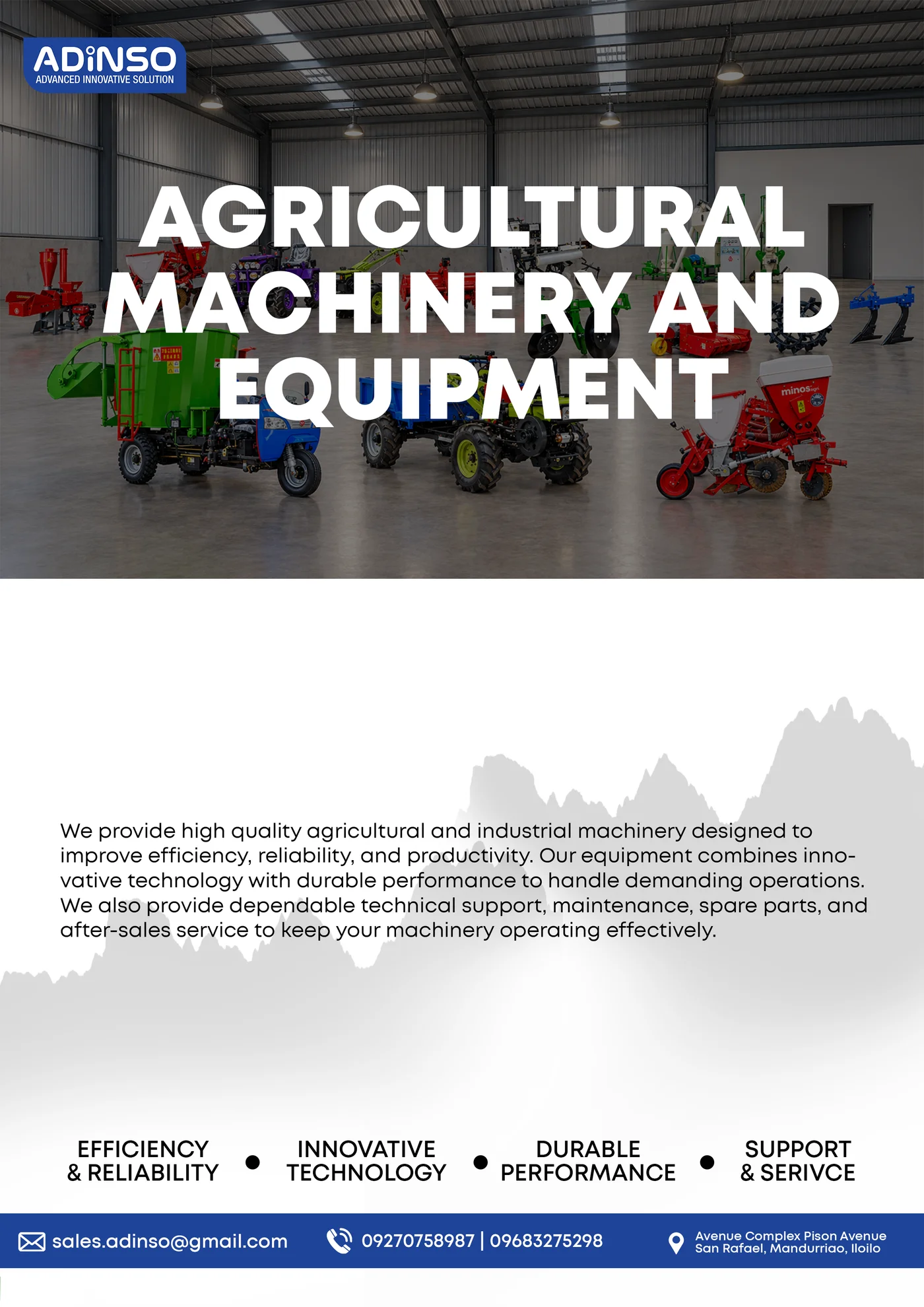 Agricultural Machinery & Equipment