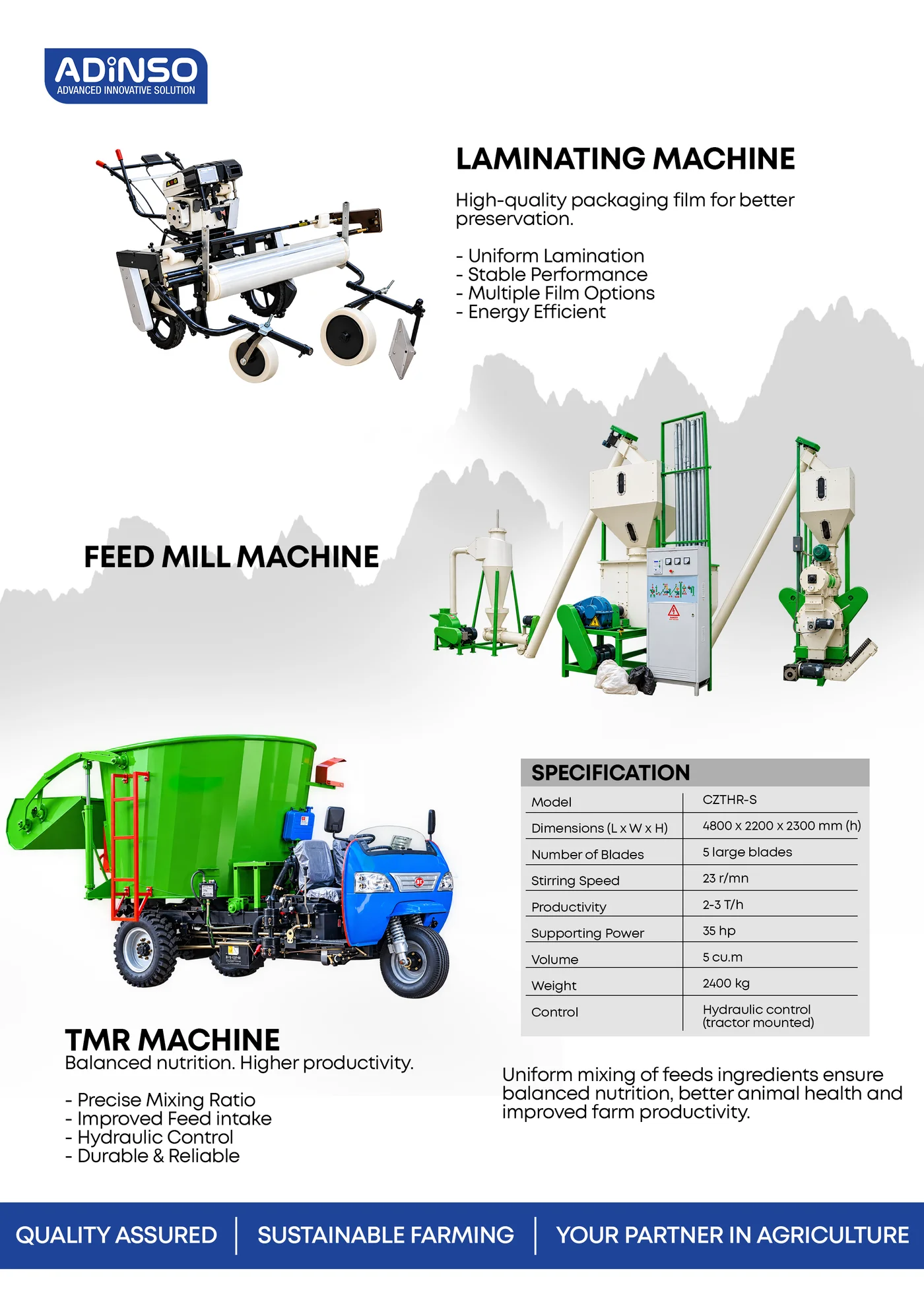 Feed Mill & Total Mixed Ration (TMR)