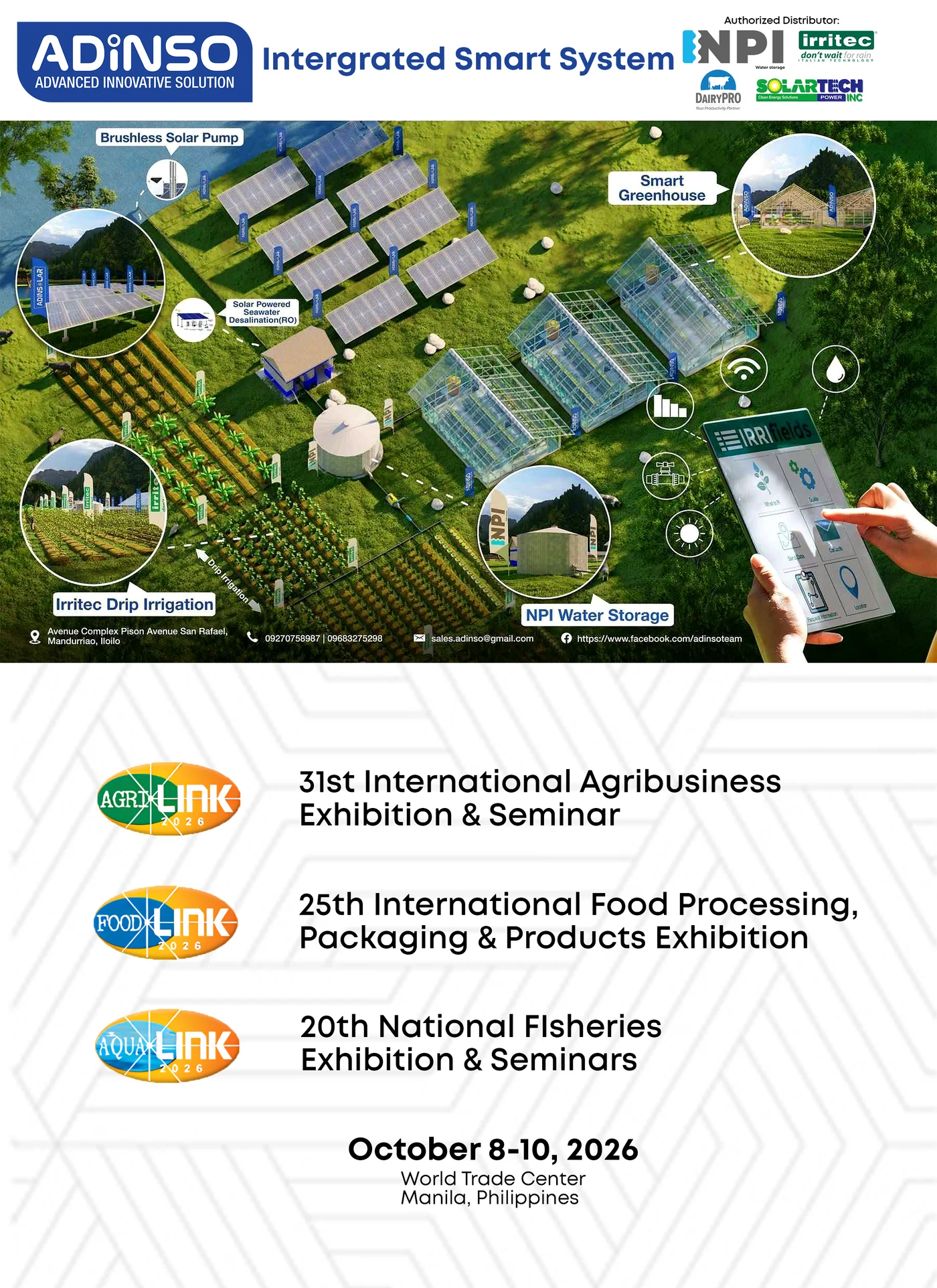 Integrated Smart Agricultural System