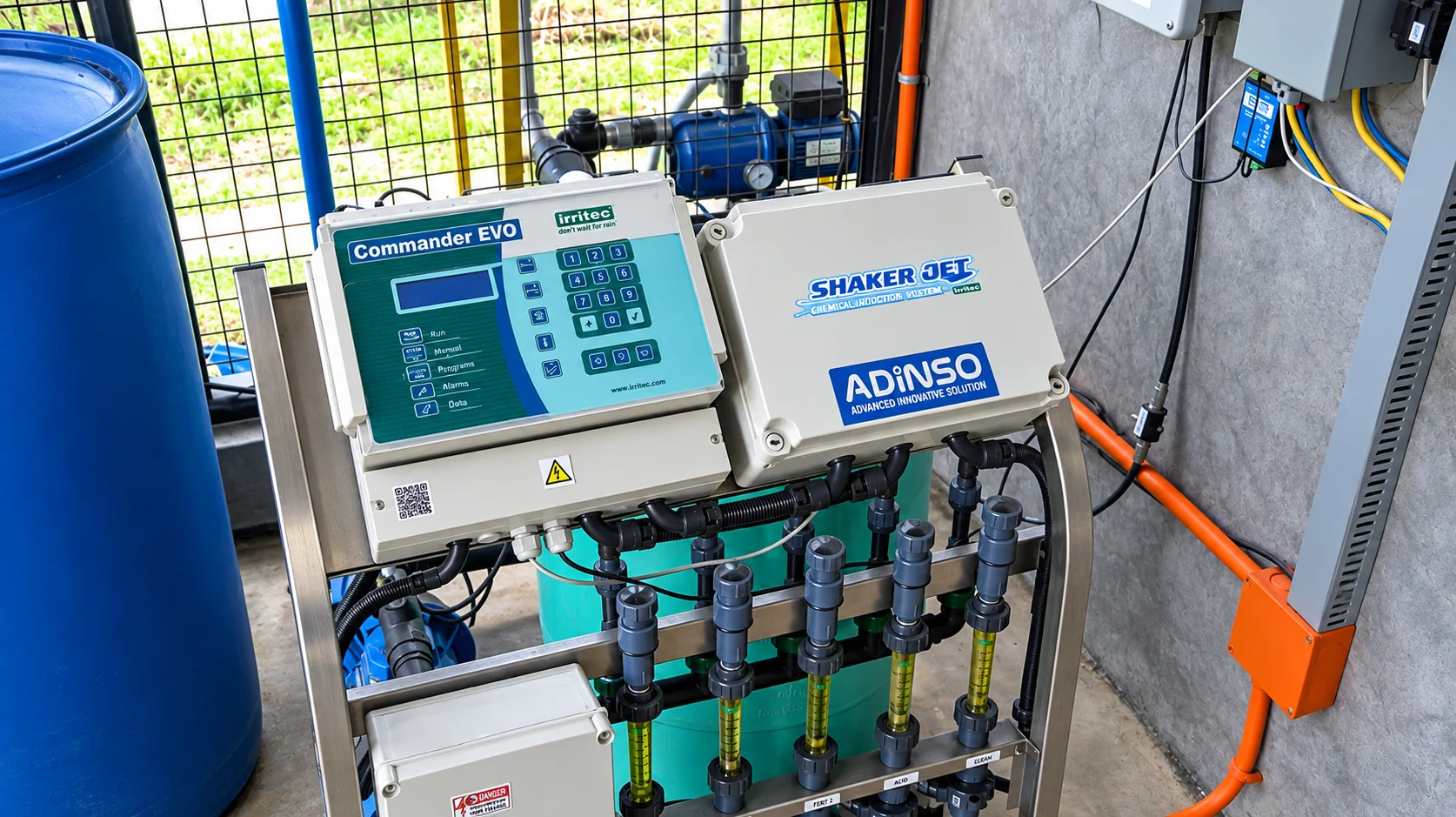 Automated digital irrigation and fertigation control system testing
